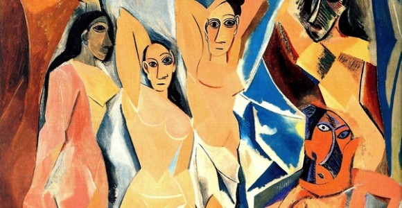 Las señoritas de Avignon, 1907. Pablo Picasso