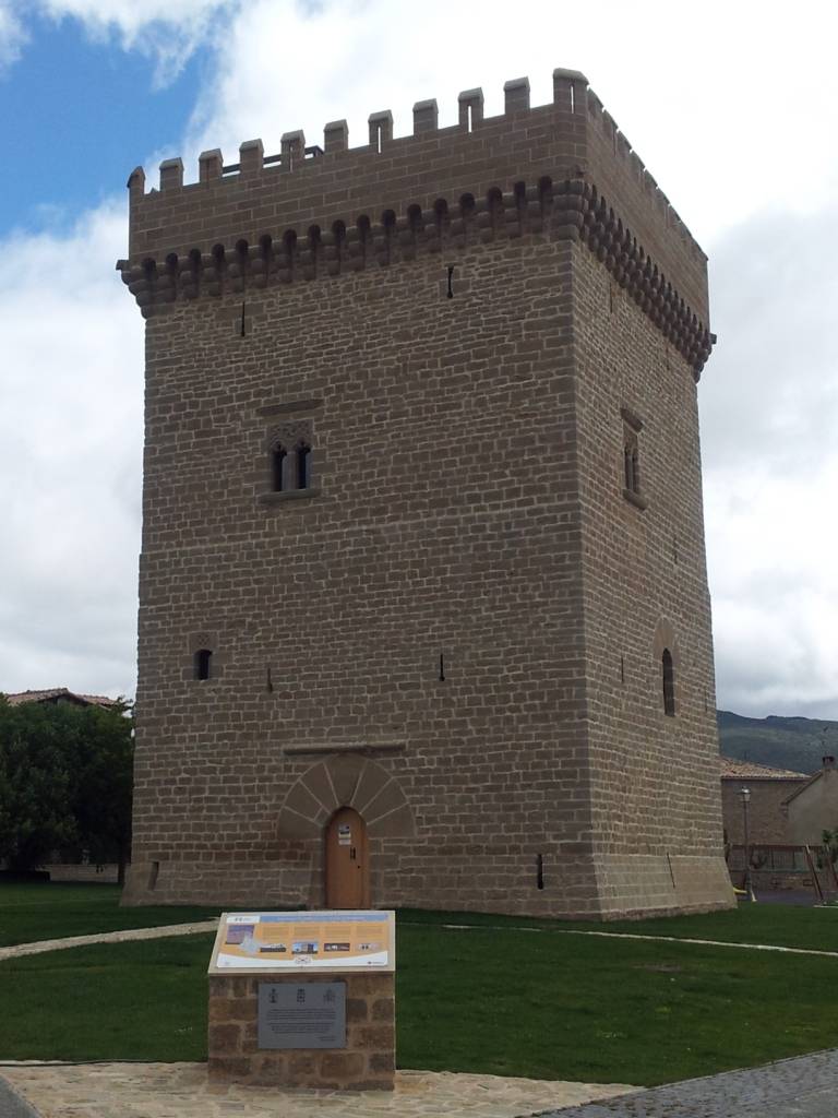 Torre de Olcoz restaurada