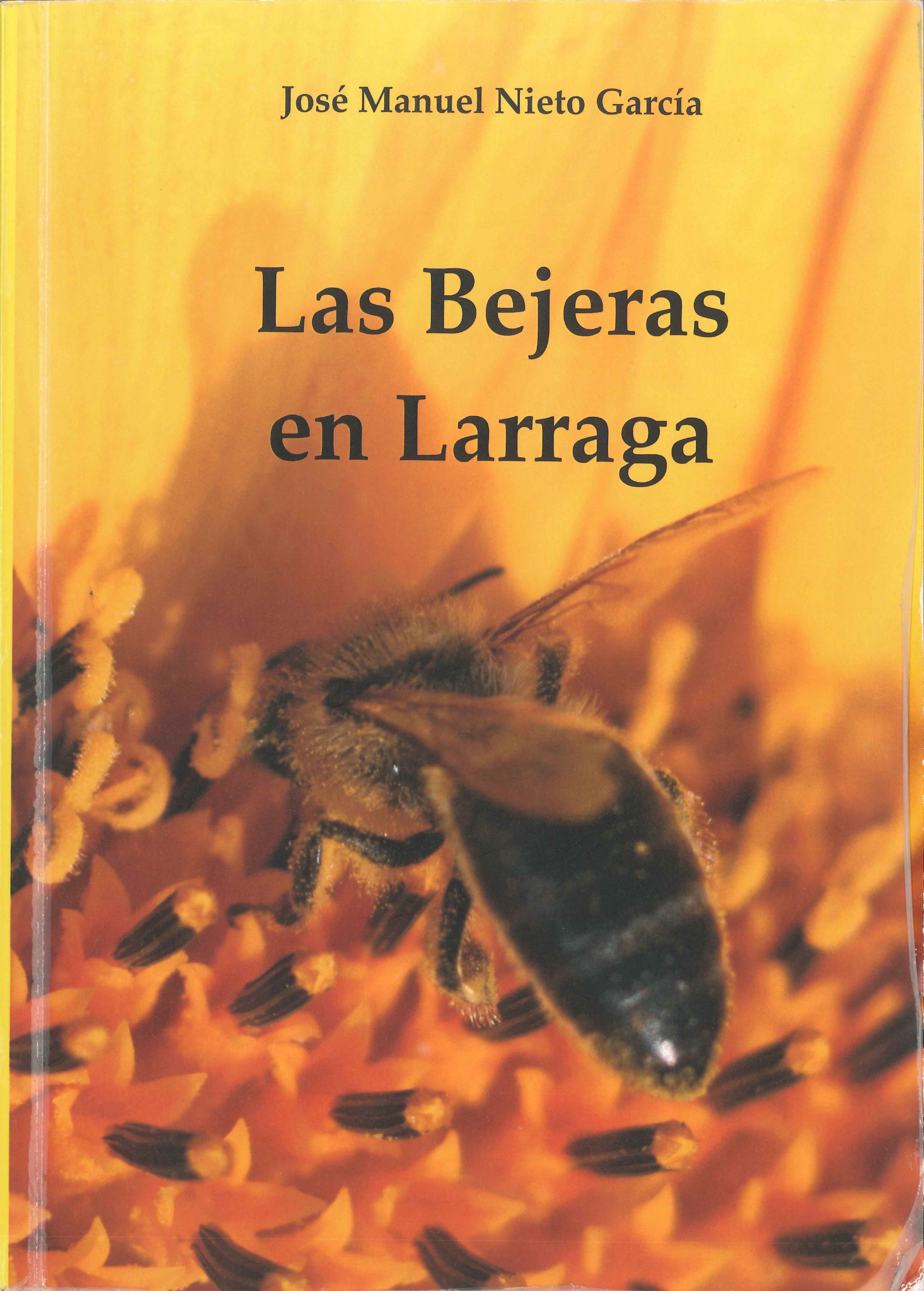 Portada Libro “Las Bejeras en Larraga”, escrito por Juan Manuel Nieto García